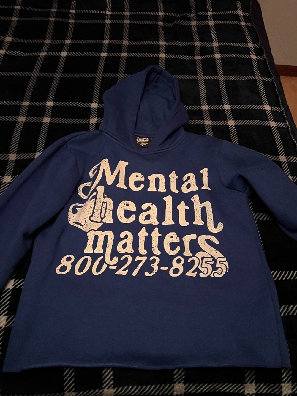 Blue Mental Health Matters Hoodie